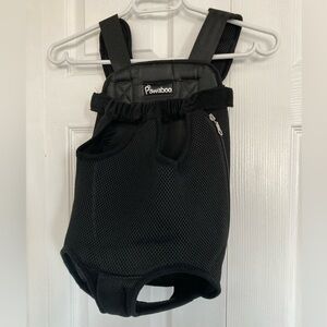 Pawaboo Black Mesh Front Pet Carrier Backpack
